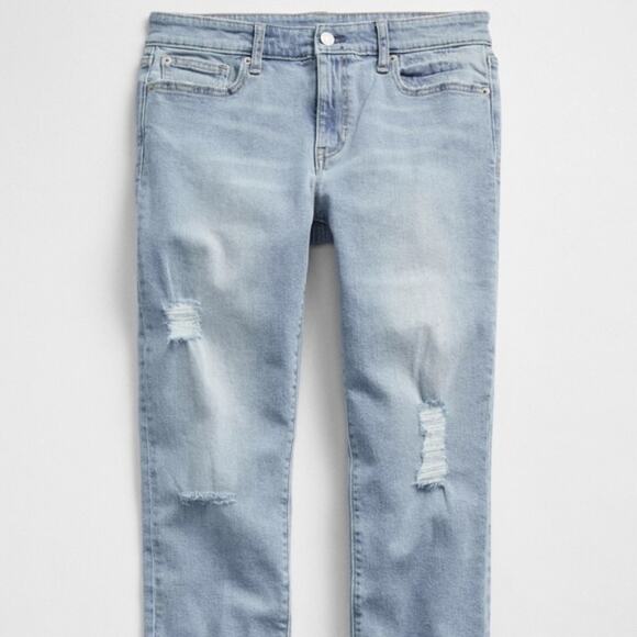 GAP Low Rise Straight Crop Jeans - Picture 7 of 8